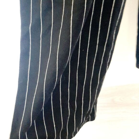 Zara V-Neck Stripe Relax Jumpsuit Small - Picture 9 of 10